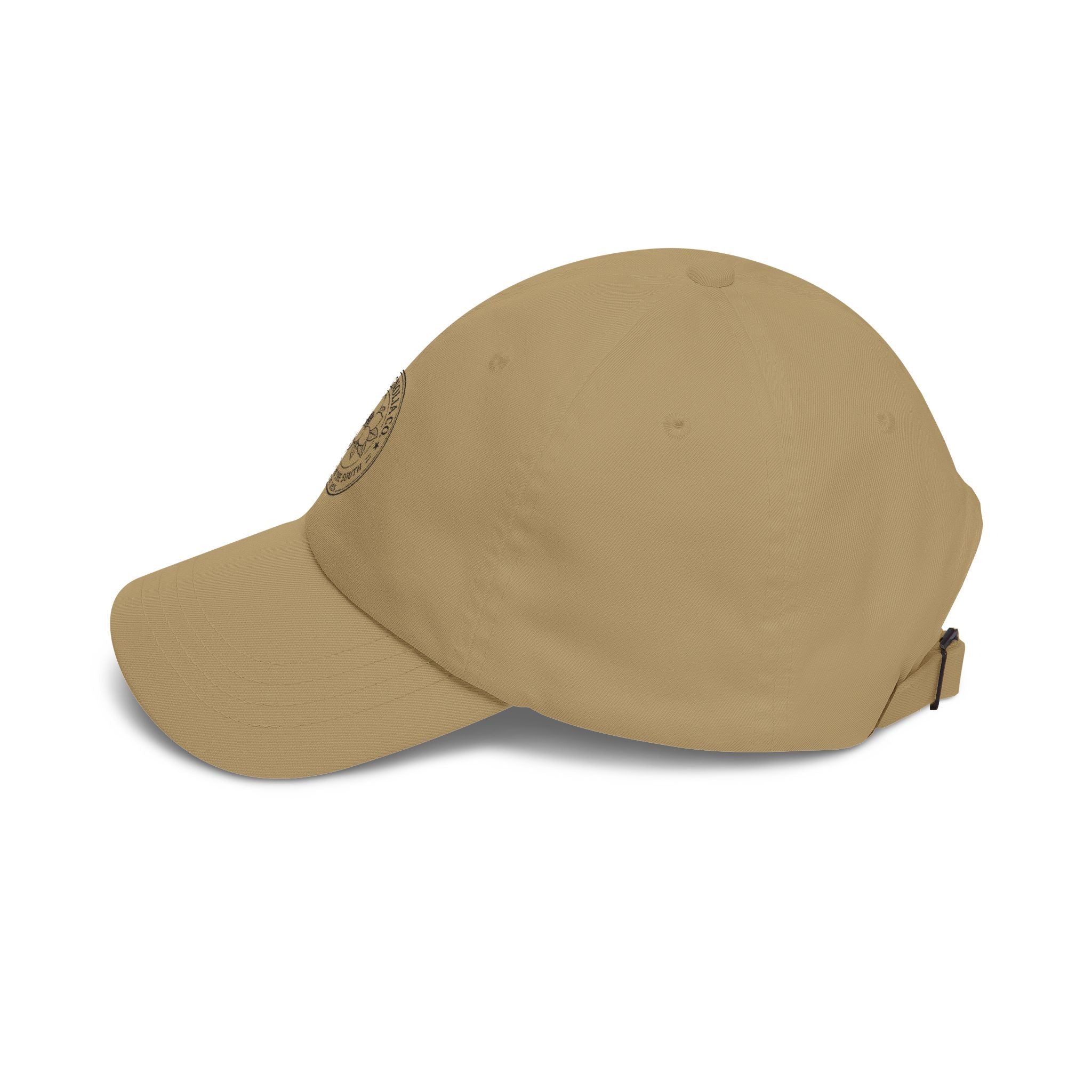 Vintage Compass Dad Cap — Adventure Logo Embroidered Baseball Hat