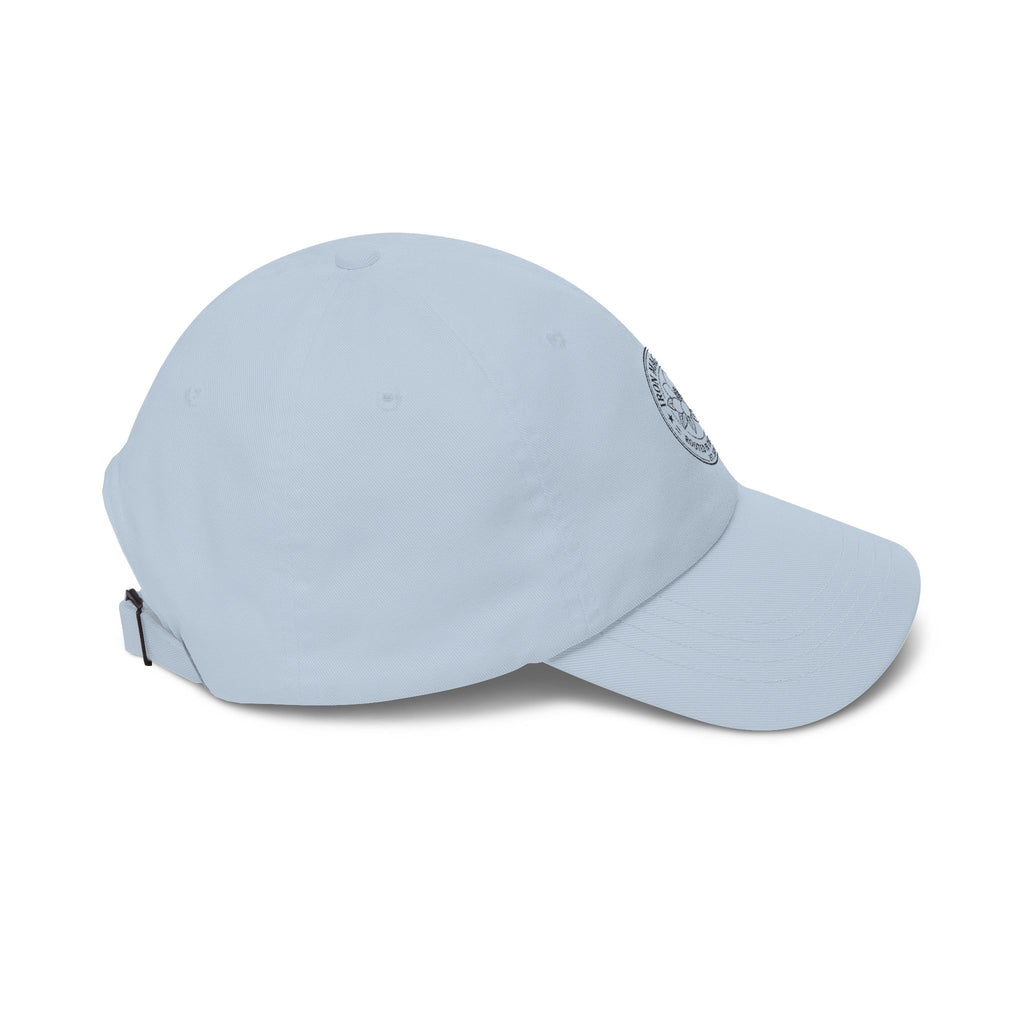 Vintage Compass Dad Cap — Adventure Logo Embroidered Baseball Hat