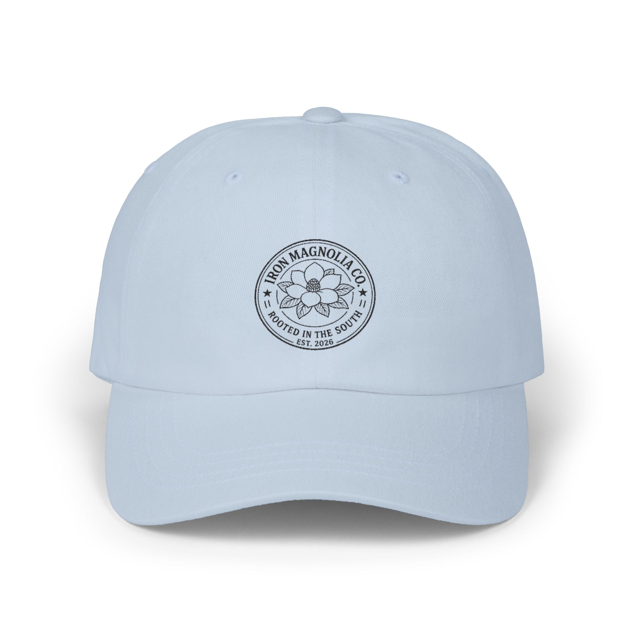 Vintage Compass Dad Cap — Adventure Logo Embroidered Baseball Hat